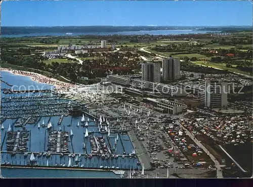 Schilksee Hafen Fliegeraufnahme Kat. Kiel