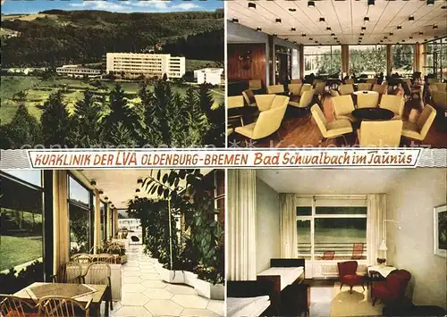 Bad Schwalbach Kurklinik der LVA Oldenburg Bremen Kat. Bad Schwalbach