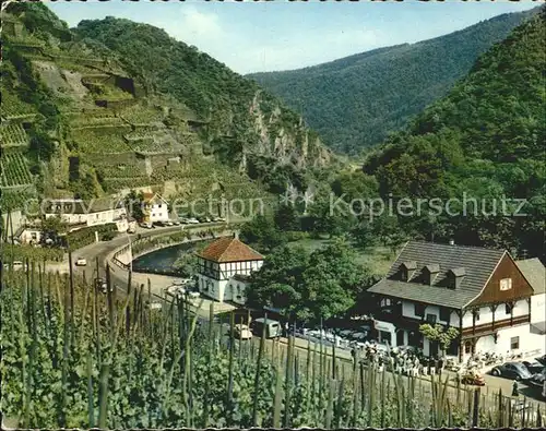 Walporzheim Bauernschenke Gasthaus Kat. Bad Neuenahr Ahrweiler