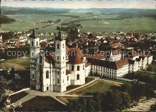 Ottobeuren Basilika Benediktinerabtei Fliegeraufnahme Kat. Ottobeuren