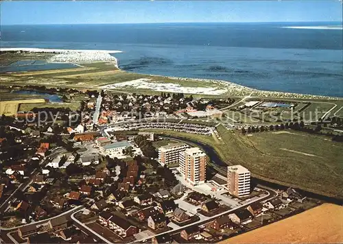 Horumersiel Nordseebad Fliegeraufnahme Kat. Wangerland