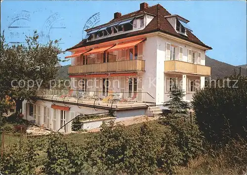 Badenweiler Haus Klara  Kat. Badenweiler