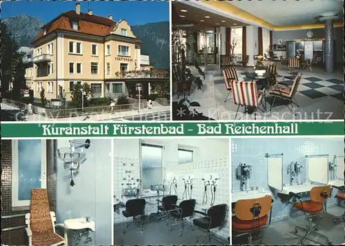 Bad Reichenhall Kuranstalt Fuerstenbad Kat. Bad Reichenhall