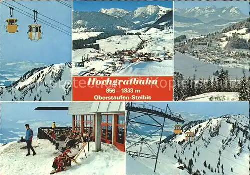 Steibis Hochgratbahn  Kat. Oberstaufen