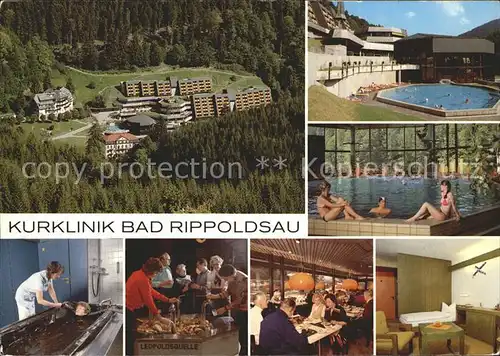Bad Rippoldsau Schwarzwald Kurklinik Kat. Bad Rippoldsau Schapbach
