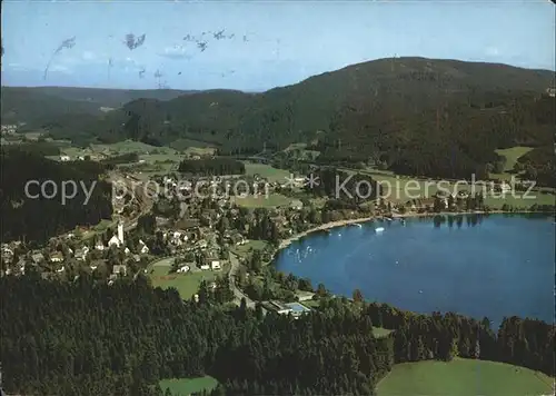 Titisee Panorama Fliegeraufnahme Kat. Titisee Neustadt