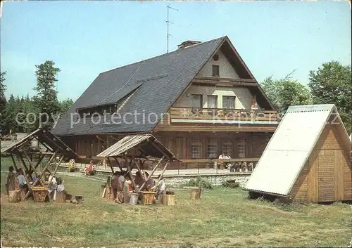 Friedrichroda Heuberghaus am Rennsteig Kat. Friedrichroda