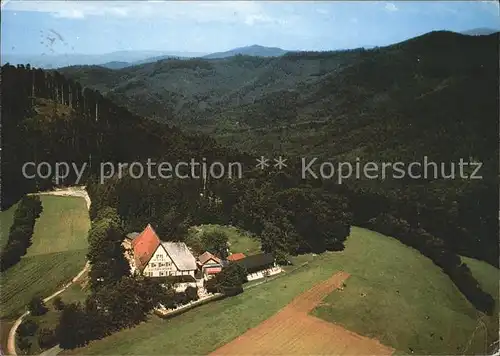 Horben Breisgau Fliegeraufnahme Luisenhoehe Hotel Restaurant Kat. Horben