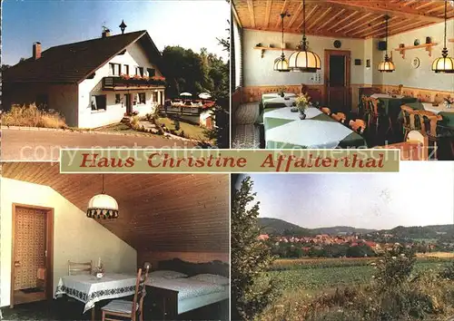 Affalterthal Haus Christine Kat. Egloffstein