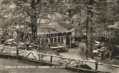 Ilsenburg Harz Raststaette am Ilsestein Kat. Ilsenburg Harz