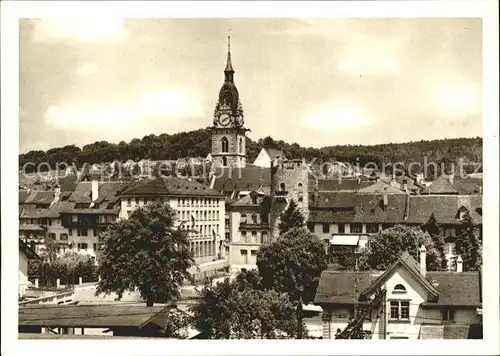 Zofingen Alter Folterturm und Kirche Kat. Zofingen