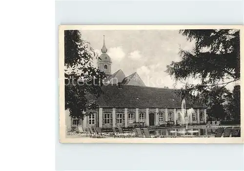 Pretzsch Elbe Moorbad Konzertplatz Kat. Bad Schmiedeberg