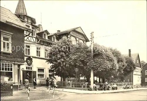 Finsterbergen FDGB Erholungsheim Zur Linde Kat. Finsterbergen Thueringer Wald