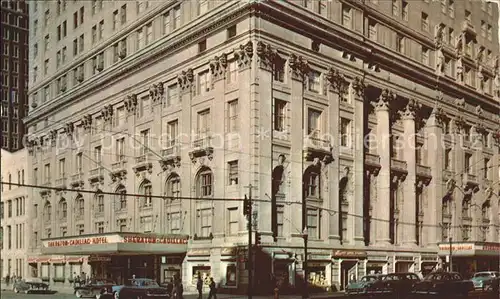 Detroit Michigan Sheraton Cadillac Hotel Kat. Detroit