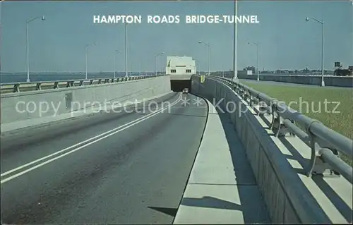 Newport Virginia Hampton Roads Bridge Tunnel Kat. Newport