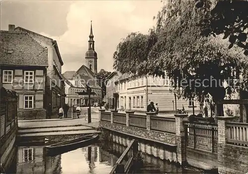 Luebbenau Spreewald Muehleneck Kat. Luebbenau