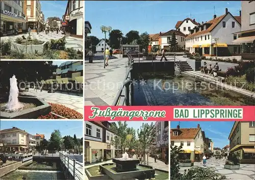 Bad Lippspringe Fussgaengerzone Kat. Bad Lippspringe