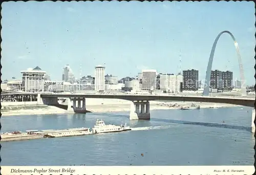 Mississippi State Dickmann Poplar Street Bridge Kat. Mississippi State