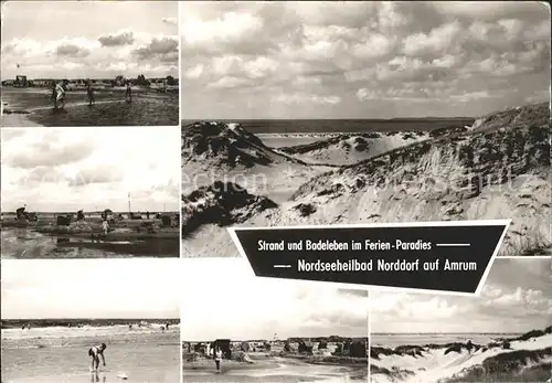 Norddorf Amrum Strand Badeleben  Kat. Norddorf