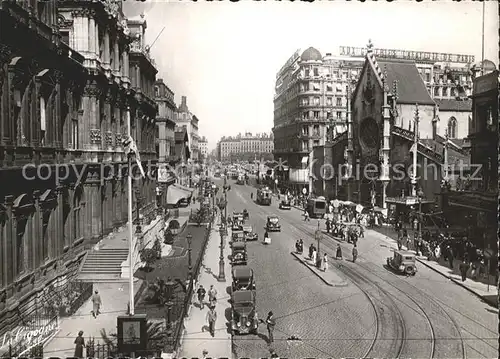 Lyon France Place Cordeliers Bourse St Bonaventure Kat. Lyon