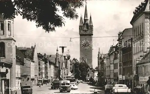 Straubing Stadtplatz Kat. Straubing