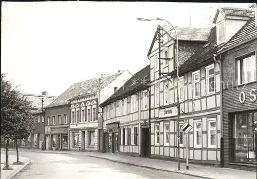 Osterburg Altmark Helmut Just Strasse Kat. Osterburg Altmark