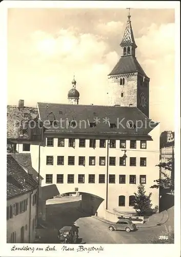 Landsberg Lech Neue Bergstrasse  Kat. Landsberg am Lech