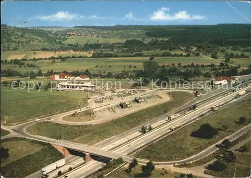 Pforzheim Autobahn Raststaette  Kat. Pforzheim