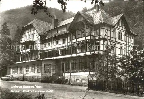 Ilsenburg Harz Kurheim Martin Andersen Nexoe Kat. Ilsenburg Harz