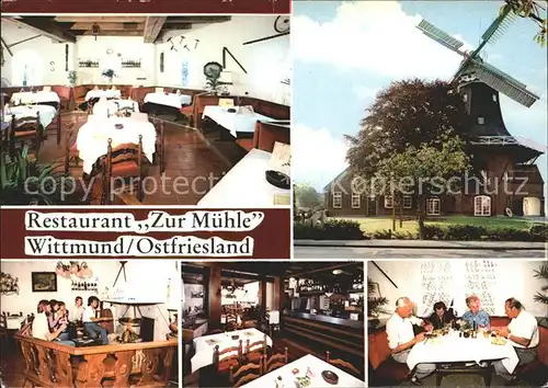 Wittmund Restaurant Zur Muehle Kat. Wittmund