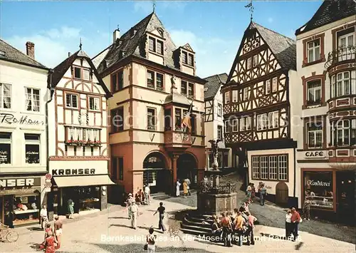 Bernkastel Kues Marktplatz Rathaus Kat. Bernkastel Kues