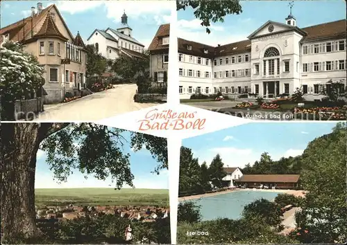 Bad Boll Kurhaus Freibad  Kat. Boll