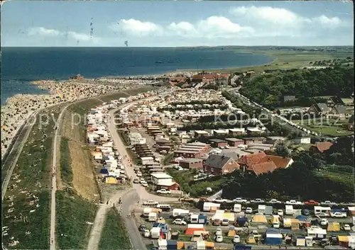 Neuharlingersiel Fliegeraufnahme Camping Kat. Neuharlingersiel