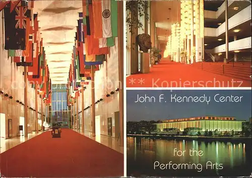 Washington DC John F Kennedy Center Kat. Washington