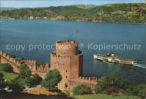 Istanbul Constantinopel Rumelihisar im Bosphorus Kat. Istanbul