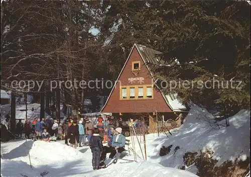 Masserberg Werraquellenbaude Kat. Masserberg