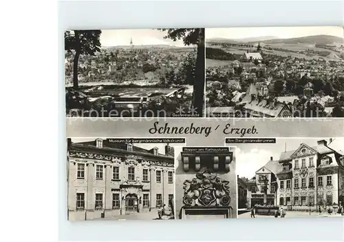 Schneeberg Erzgebirge Museum Kat. Schneeberg