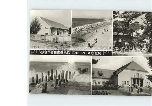 Dierhagen Ostseebad FDGB Erholungsheim Ernst Moritz Arndt Kat. Dierhagen Ostseebad