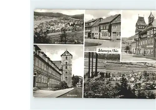 Schwarza Thueringer Wald Stolberger Hof Kirche / Schwarza Suhl /Schmalkalden-Meiningen LKR