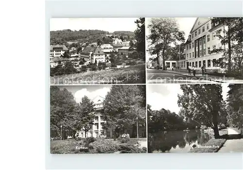 Bad Liebenstein Sanatorium Heinrich Mann Kurpark  Kat. Bad Liebenstein