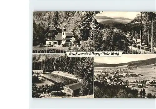 Gehlberg Teilansichten Kat. Gehlberg