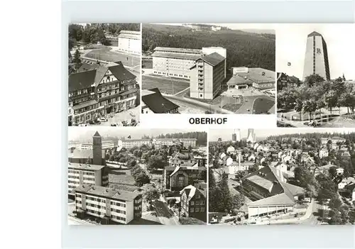 Oberhof Thueringen Kreis Suhl Hotel Ernst Thaelmann FDGB Erholungsheim Fritz Weineck Rennsteig  Kat. Oberhof Thueringen