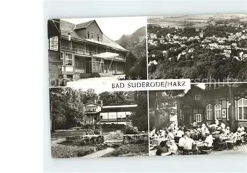 Bad Suderode Kurhaus Victor Hoth Heim Ausflungslokal Felsenkeller Kat. Bad Suderode