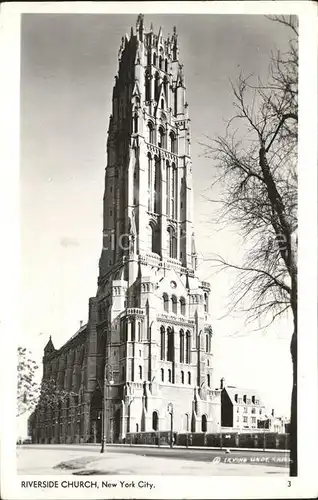 New York City Riverside Church  / New York /