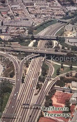 Los Angeles California California Freeways System  Kat. Los Angeles