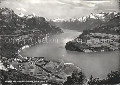 Brunnen SZ Urneralpen Vierwaldstaettersee Kat. Brunnen