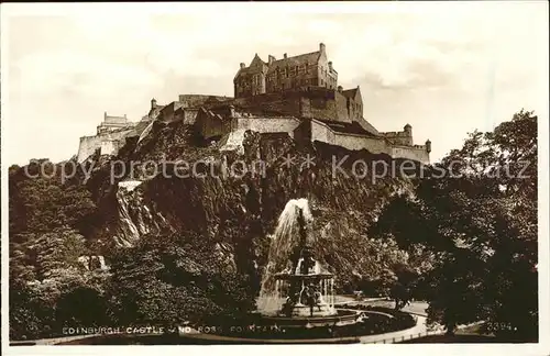 Edinburgh Castle Kat. Edinburgh