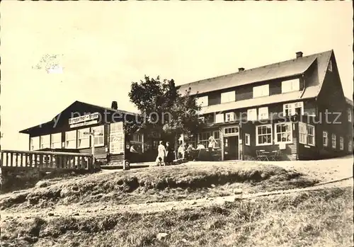 Inselsberg Schmalkalden Gasthaus Stoehr Kat. Schmalkalden