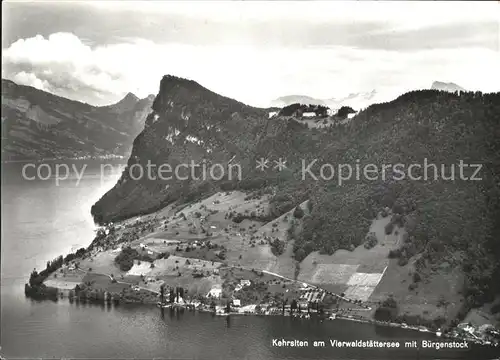 Kehrsiten Vierwaldstaettersee Buergenstock Fliegeraufnahme Kat. Kehrsiten