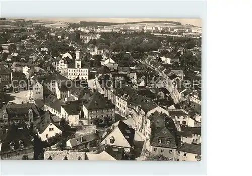 Schneeberg Erzgebirge Teilansicht Kat. Schneeberg